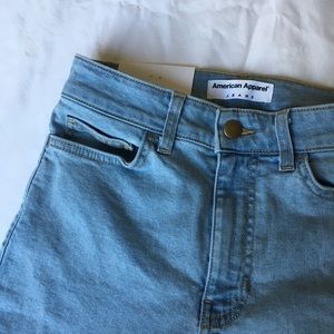 American Apparel High Waist Jeans